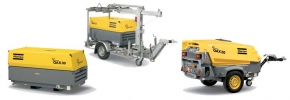 Přenosné dieselové generátorové soupravyAtlasCopco QAX 12-20-30