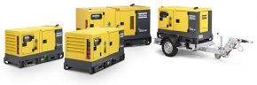 Přenosné dieselové generátorové centrály AtlasCopco QAS 14-100